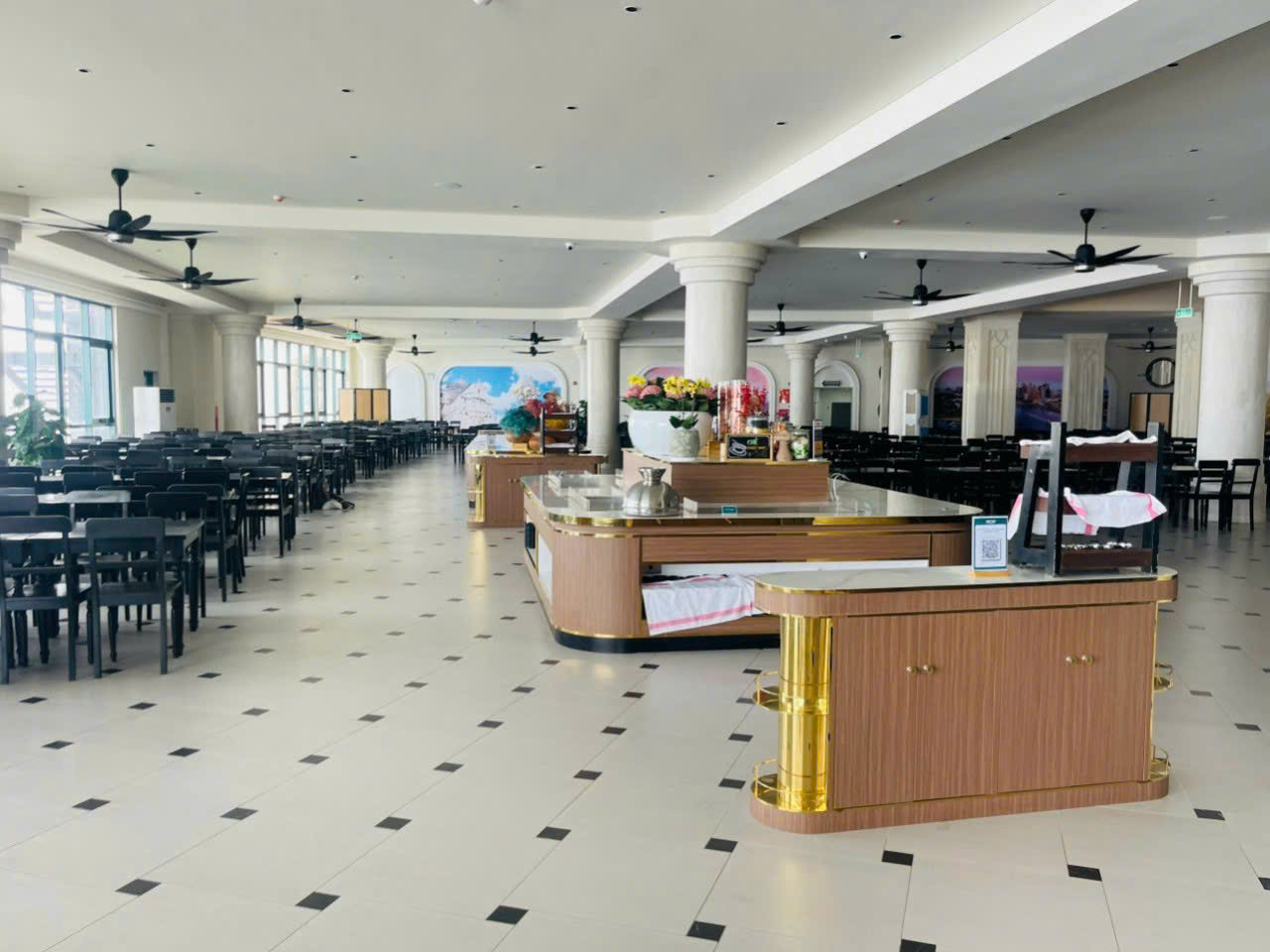 Thi công lắp đặt inox trang trí dự án Nhà Hàng Vân Sơn Núi Bà Đen - ảnh chính
